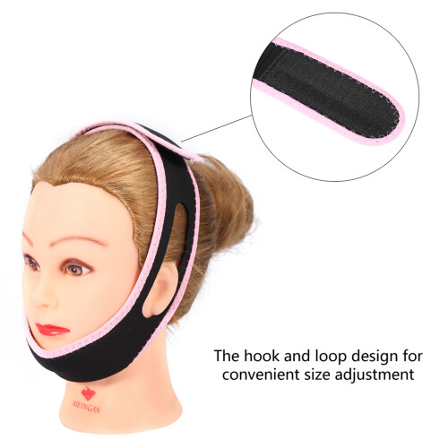 Anti-snorriende kinband roze 1