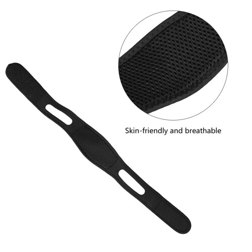 Anti-snorriende kinband zwart 2