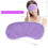 USB Verwarmd Stoom Oogmasker Lavendel Paars 3