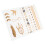5st Metallic Goud Zilver Tattoo Stickers 2