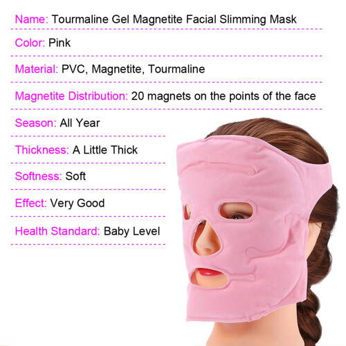 Turmalin-Gel-Magnetit-Gesichtsstraffmaske Massage-Tool 2