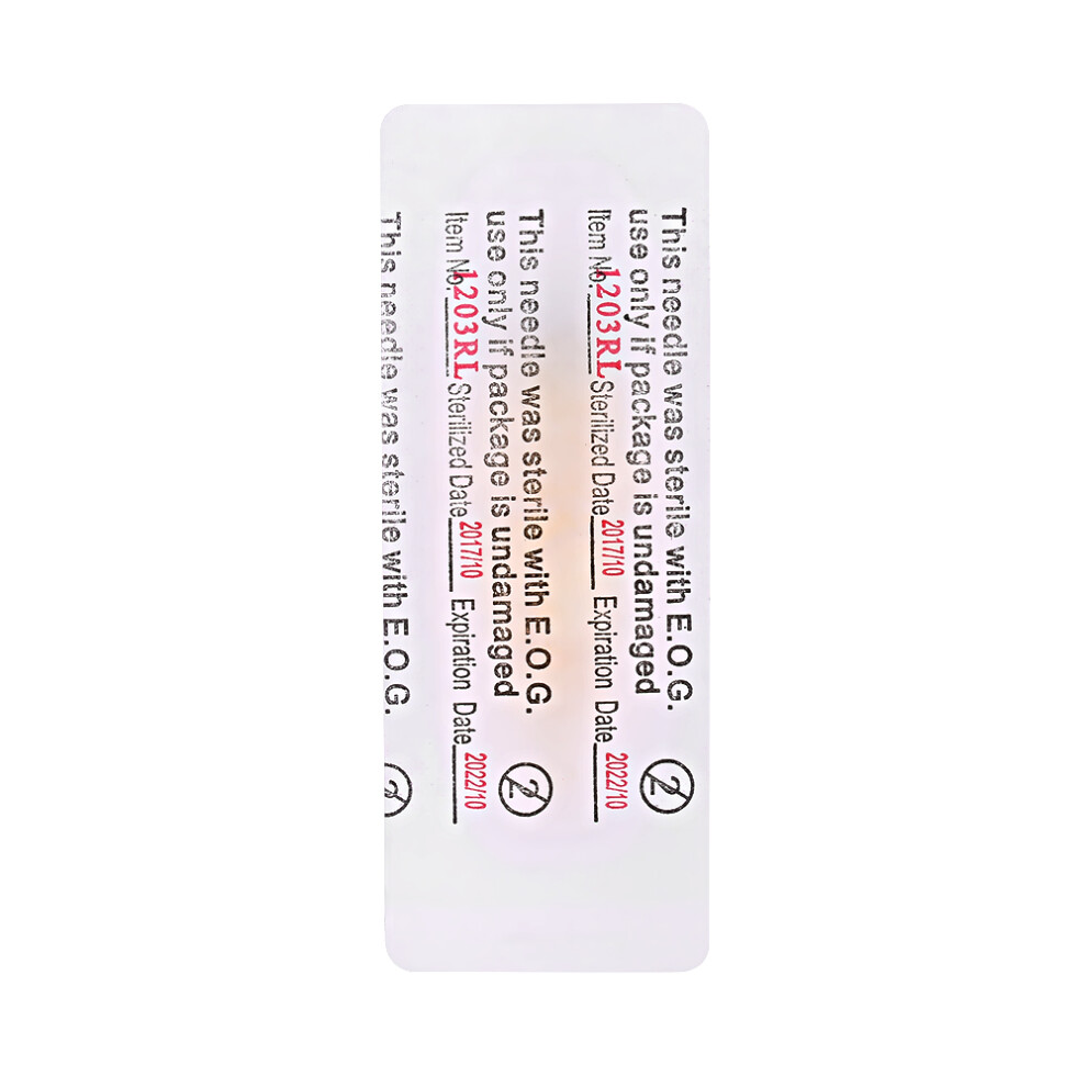 10pcs Disposable Semi-Permanent Tattoo Needles RL/RM/M1/RS 3RL