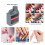 Nail Art DIY Kit: Acrylic Liquid/Powder/Pen 4