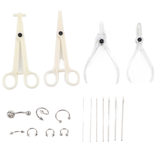 Kit Foratura Corpo 7 Pezzi Pinze Aghi