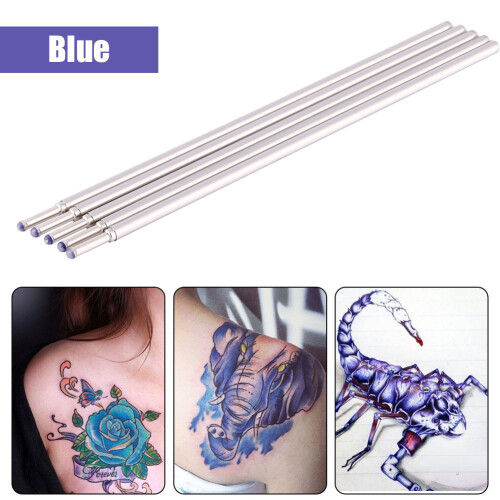 5x Tattoo-Nadelkerne Blau 1