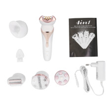 Women 4-in-1 Electric Cordless Epilator Waterproof Shaver Trimmer