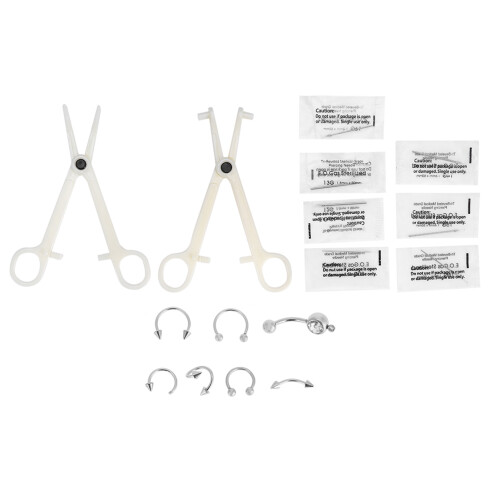 Kit Foratura Corpo 4 Pezzi Orecchio Naso 1