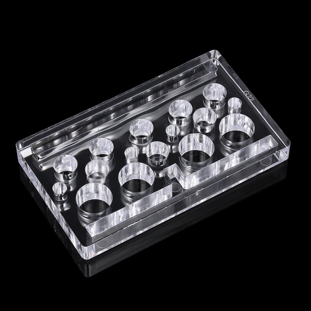 4pcs Transparent Tattoo Ink Cup Holder for Machine Pen Stand