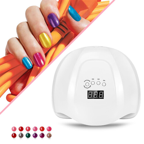 54W SUN X UV/LED Nagellampe mit Smart-Sensor 1