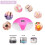 SUN 669 UVLED Nagellampe Trockner mit Smart Sensor Rot Rose 3