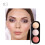 FOCALLURE 3-farbiges Highlighter-Contour-Palette 1