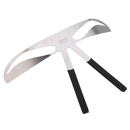 Augenbrauenlehre Messer Schablone Klassisch 1