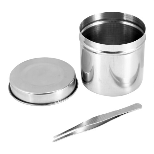 Stainless Steel Disinfection Jar 10cm