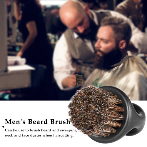 Herren Bartbürste für Schnurrbart & Rasur