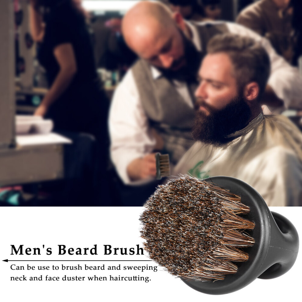 Men's Beard Brush Mustache Shaving Brush Neck Face Duster