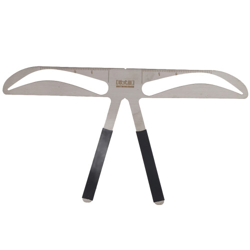 European Style Eyebrow Ruler Stencil 1