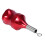 Aluminium-Tattoo-Kartusche Riffelgriff Rot 3