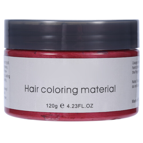 120ml Einweg-Farbcremefarbe Rot ohne Öl