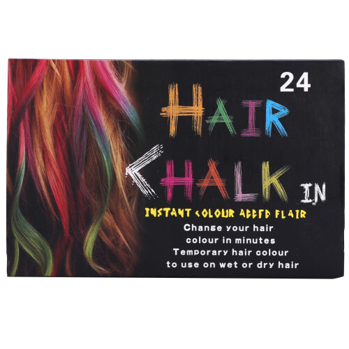 OHICO 24 Colors Temporary Pastel Hair Chalk 1