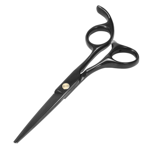 14cm Salon-Haarschneideschere Schwarz 2