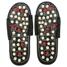 Fußmassage-Slipper 40-41 mit drehbaren Punkten