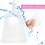 Wiederverwendbare medizinische Silikon-Menstruationstasse Transparent 4