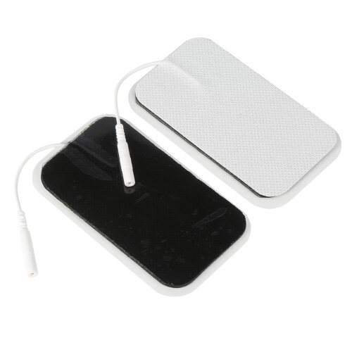 2x Wiederverwendbare TENS-Massager Elektroden-Pads 1