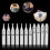 11Pcs 304 SS Tattoo Nozzle Tips Needles Kit 5