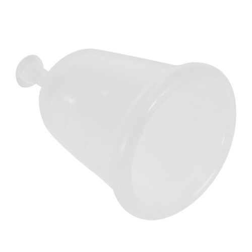 Wiederverwendbare medizinische Silikon-Menstruationstasse Transparent 1