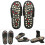 Fußmassage-Slippers 44-45, Punktmuster 5