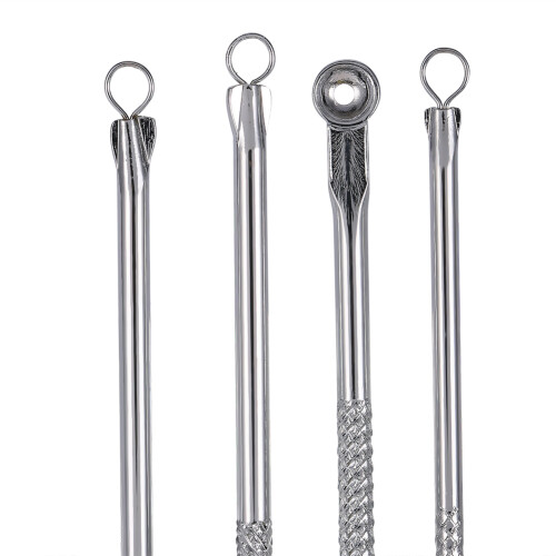 4x RVS Zwarte Puntjes Verwijdering Set 2