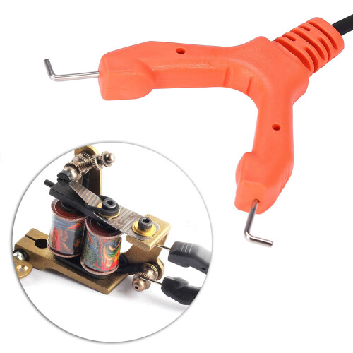 1,8m Schwerlast-Silikon-Tattoo-Kabel, orange 1