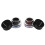 2x Waterproof Gel Eyeliner + 2 Brushes 3