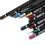 12pcs Waterproof Eyeliner Pencil Multi Color 3