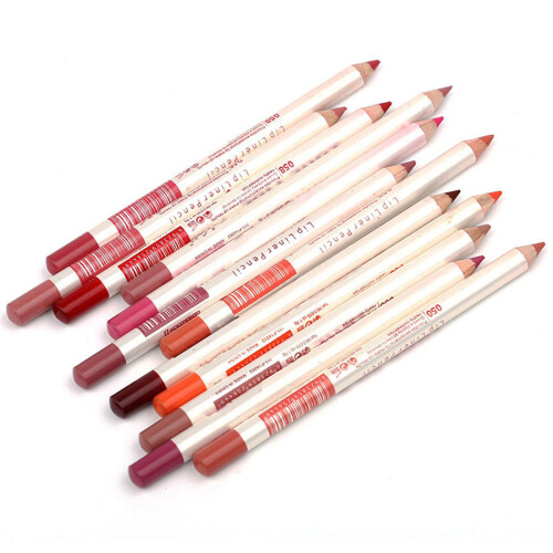 12-farbig wasserfeste Matte Lippenkontur 1