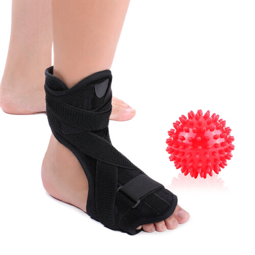 Adjustable Plantar Fasciitis Splint w/ Massage Ball 1