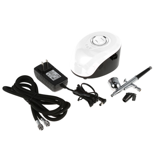 Mini Air Compressor Tattoo Nail Spray Gun Kit