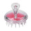 Spazzola Massaggio Testa Shampoo Silicone Rosa 2