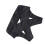 Elastische Rugband Schoudersteun Zwart 4