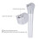 3-Way Dental Air/Water Syringe 2 Tips 1