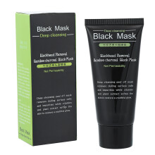 Bamboo Charcoal Black Mask Blackhead Grease Removal Facial Cleanser
