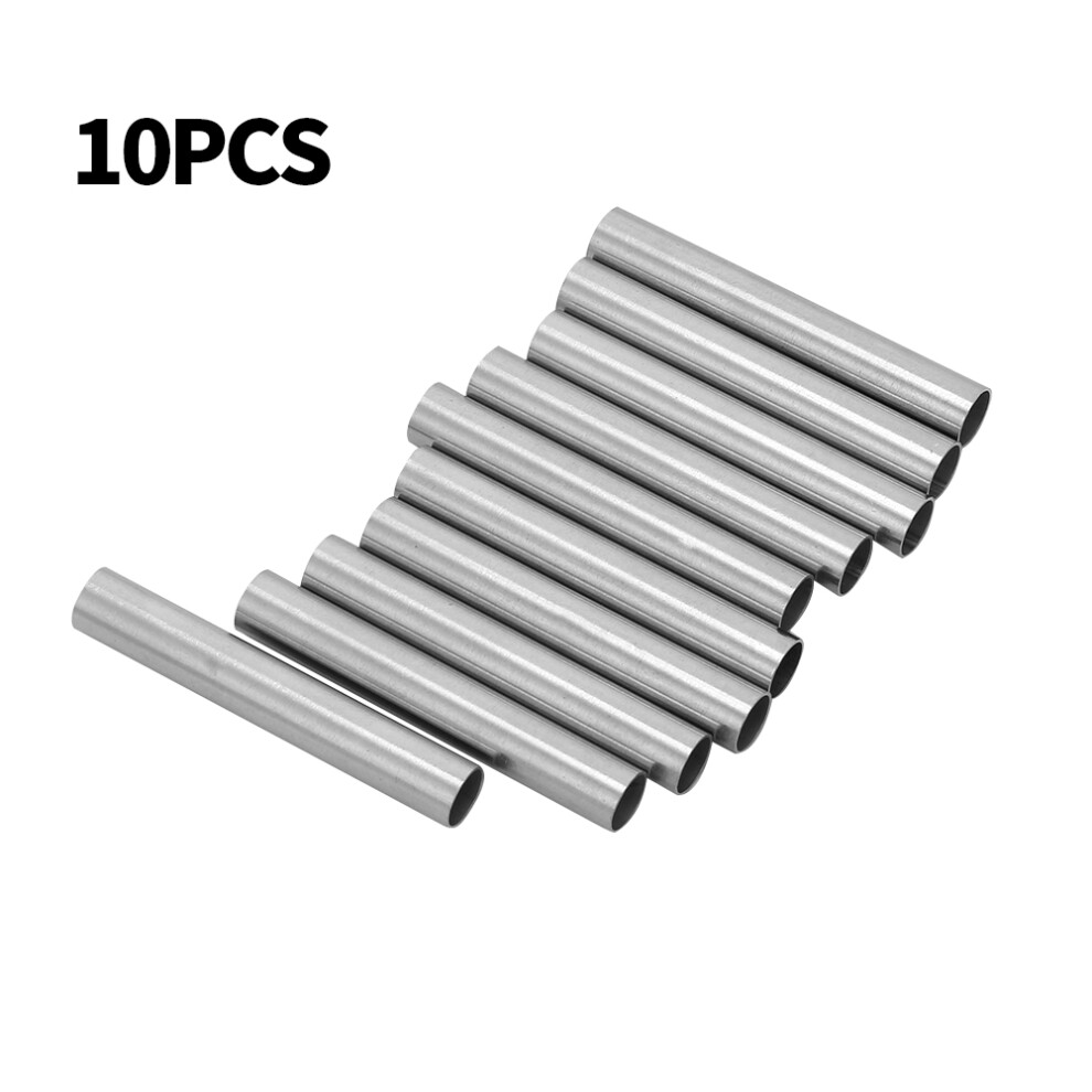 10Pcs Tattoo Machine Grip Needle Stainless Steel Stem Tube
