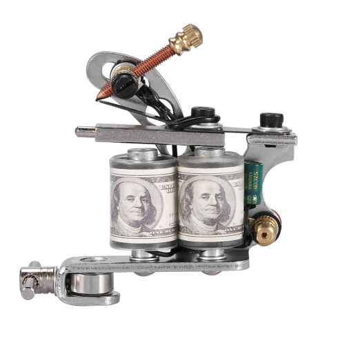 Professionele Tattoo Machine Reel Zilver