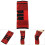 Ginocchiere Sportivo Basket Rosso L 5