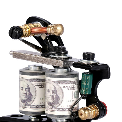 Professionele Tattoo Machine Reel Zwart 2