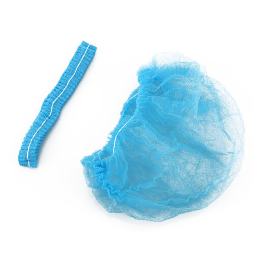 100pcs Disposable Pleated Mesh Tattoo Caps 1