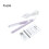 Mini Piastra Capelli Ceramica Tormalina Viola 1