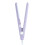 Mini Piastra Capelli Ceramica Tormalina Viola 2 in 1 3