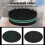 Oval Brush for Afros Dreadlocks Curl Wave Double-sided Hair Braider 4