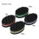 Oval Brush for Afros Dreadlocks Curl Wave Double-sided Hair Braider 5